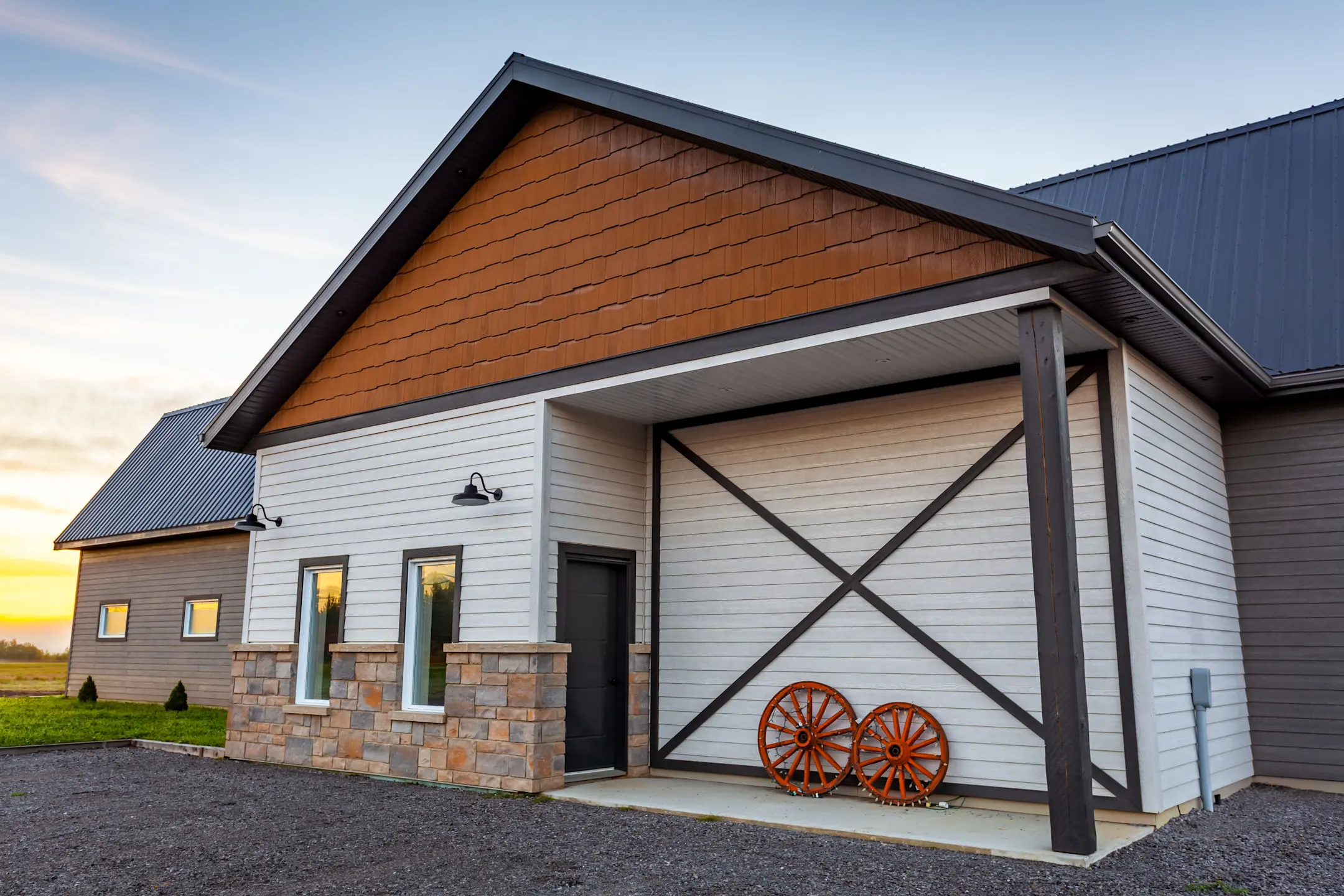 LP Smart siding.